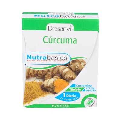 DRASANVI NUTRABASICS CURCUMA 24cap.