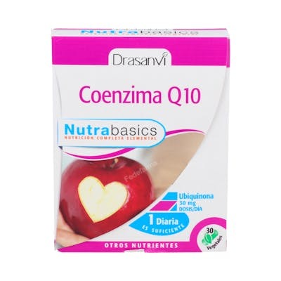 DRASANVI NUTRABASICS COENZIMA Q10 30mg. 30cap.