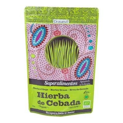 DRASANVI HIERBA CEBADA SUPERALIMENTOS BIO 125GR DOYPACK