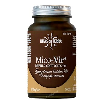 HIFAS DA TERRA MICO-VIR (reishi-cordyceps) HDT 70cap.