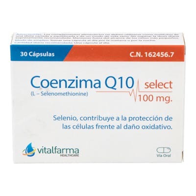 VITALFARMA COENZIMA Q10 COMPLEX 100MG 30VCAPSULAS