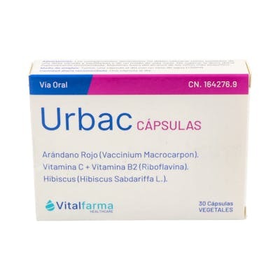 VITALFARMA URBAC 30cap.
