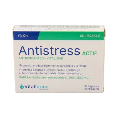 VITALFARMA ANTISTRESS ACTIF 30CAPSULAS