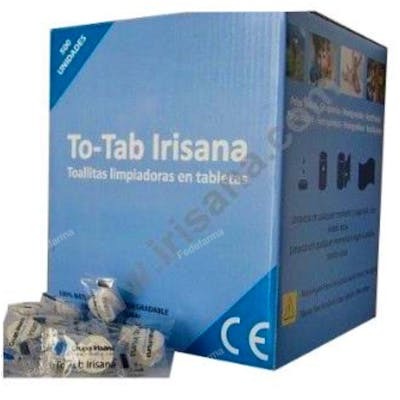 IRISANA TO-TAB toallitas limpiadoras caja 500ud. IR56.500