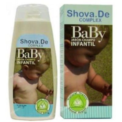 SHOVADE BABY SHOVA DE jabon champu infantil aloe 250ml.