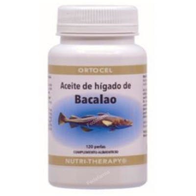 ORTOCEL NUTRI-THERAPY ACEITE HIGADO DE BACALAO 120perlas