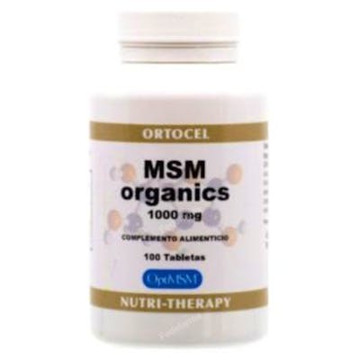 ORTOCEL NUTRI-THERAPY MSM organics 1000mg. 100comp.