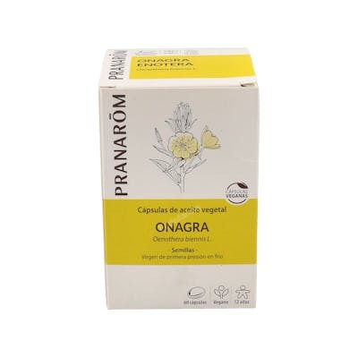 PRANAROM PACABADO ONAGRA 60CAPSULAS VEGAN