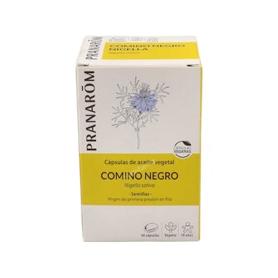 PRANAROM PACABADO COMINO NEGRO 60CAPSULASVEGAN