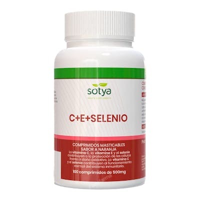 SOTYA C+E+SELENIO 500MG COMP. 100U