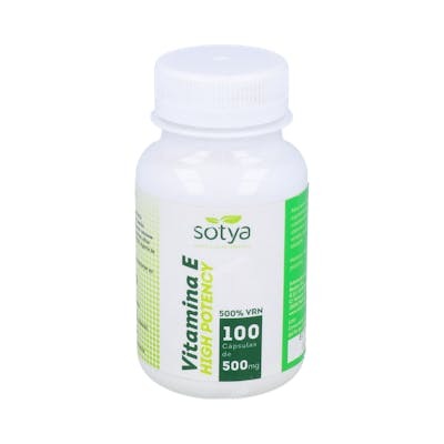 SOTYA VITAMINA E HIGH POTENCY 500MG CAPS. 100U