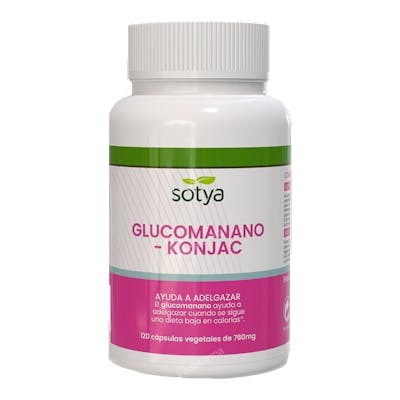 SOTYA GLUCOMANANO 600MG CAPS. 100U