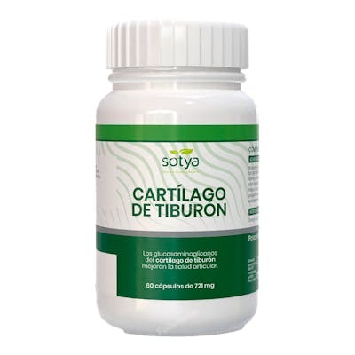 SOTYA CARTILAGO DE TIBURON 721MG CAPS. 60U