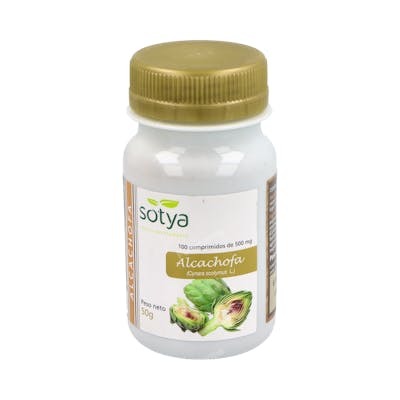 SOTYA ALCACHOFA 500MG COMP. 100U