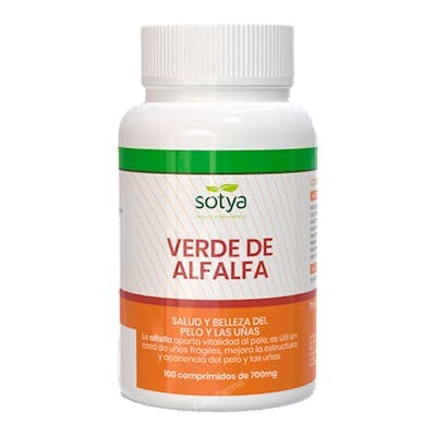 SOTYA VERDE DE ALFALFA 700MG COMP. 100U