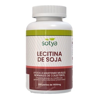 SOTYA LECITINA DE SOJA 1600MG PERLAS 200U