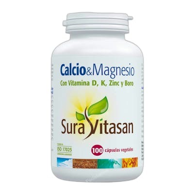 SURA VITASAN CALCIO & MAGNESIO+D+ZINC+BORO 100cap.
