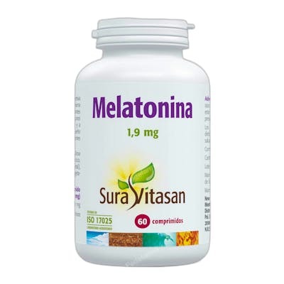 SURA VITASAN MELATONINA 1,9MG 60COMPRIMIDOS