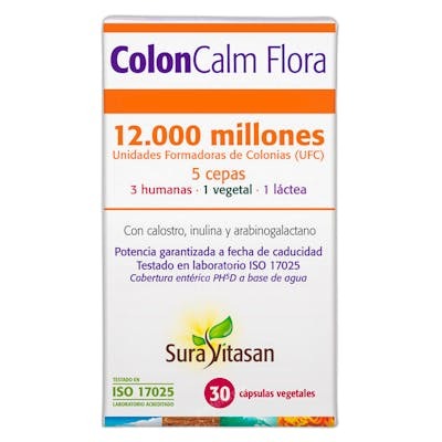 SURA VITASAN COLON CALM FLORA 30CAPSULAS (REFRIGERACION)