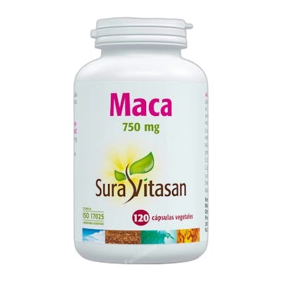 SURA VITASAN MACA 750MG 120CAPSULAS