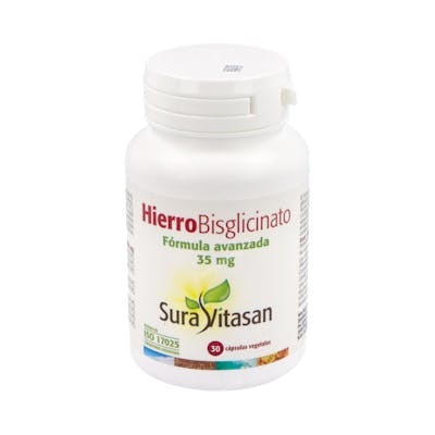 SURA VITASAN HIERRO BISGLICINADO 30cap.