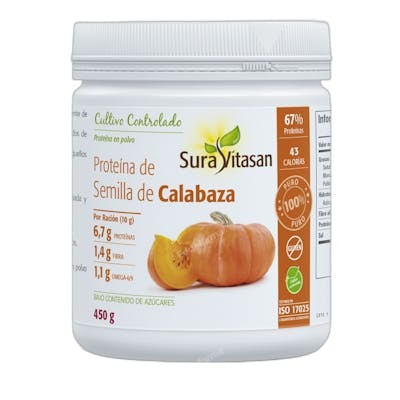 SURA VITASAN PROTEINA DE SEMILLA DE CALABAZA 450GR