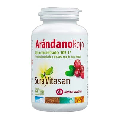 SURA VITASAN ARANDANO ROJO 60cap.