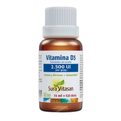 SURA VITASAN VITAMINA D3 2500UI 15ML