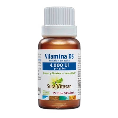 SURA VITASAN VITAMINA D3 4.000ui15ml.