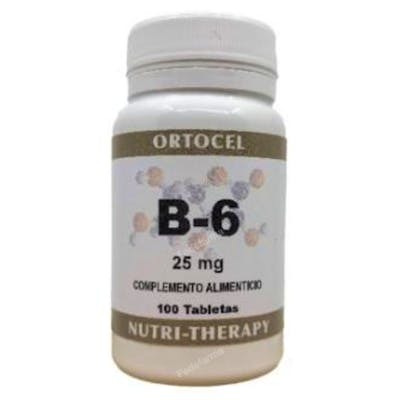 ORTOCEL NUTRI-THERAPY VITAMINA B-6 100comp.