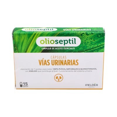 INELDEA OLIOSEPTIL vias urinarias 15cap.