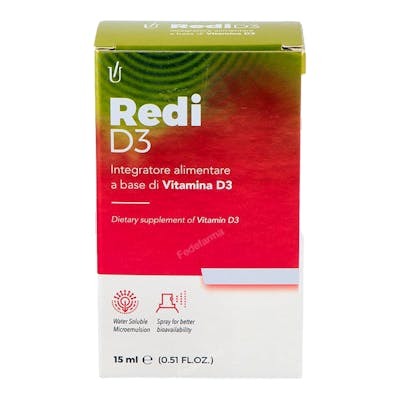 GLAUBER PHARMA REDI D3 SPRAY 15ML