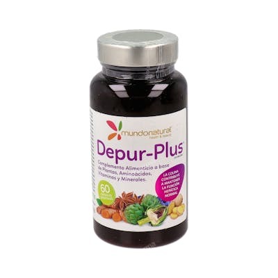 MUNDONATURAL DEPUR-PLUS 60CAPSULAS