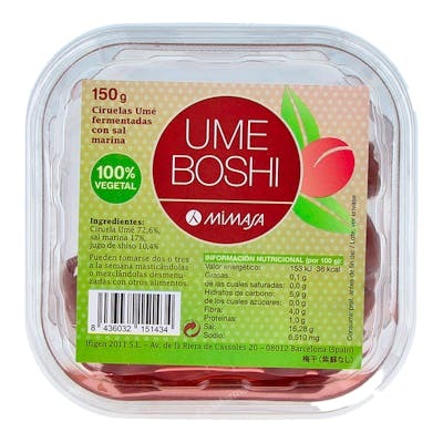 MIMASA UMEBOSHI natural 150gr.
