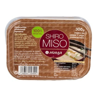 MIMASA SHIRO miso 300gr.