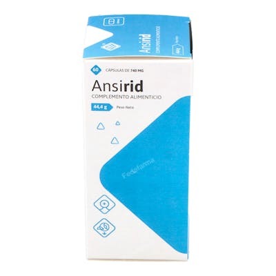 GHEOS ANSIRID 60cap.