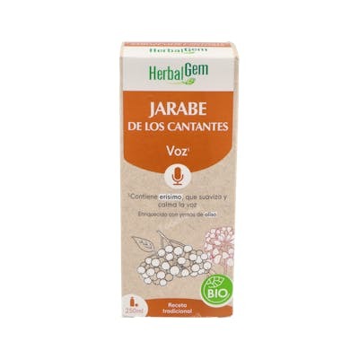 HERBALGEM JARABE DE LOS CANTANTES 250ML