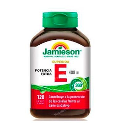 JAMIESON VITAMMINA E SUPERIOR 400UI 120CAPSULAS