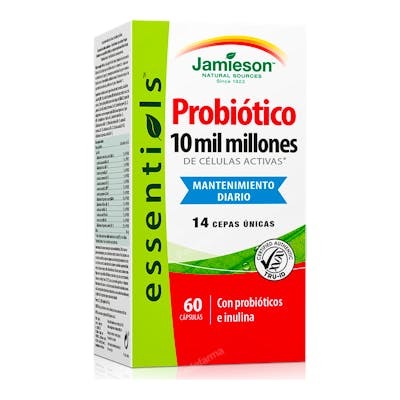 JAMIESON PROBIOTIC 10000M 60CAPSULAS