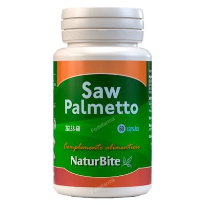 NATURBITE SAW PALMETTO 60cap.