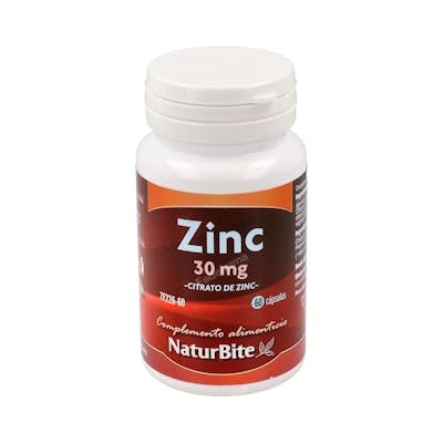 NATURBITE ZINC CITRATO 30mg 60cap.