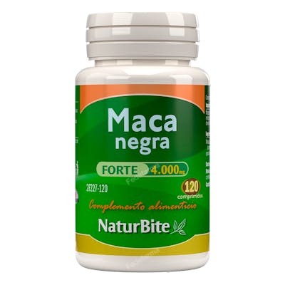 NATURBITE MACA NEGRA FORTE 4000mg. 120comp.