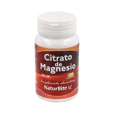 NATURBITE CITRATO DE MAGNESIO 120comp.