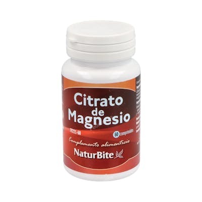 NATURBITE CITRATO DE MAGNESIO 60comp.