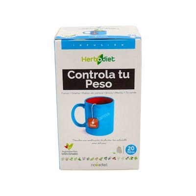 NOVADIET HERBODIET INF. controla tu peso 20filtros
