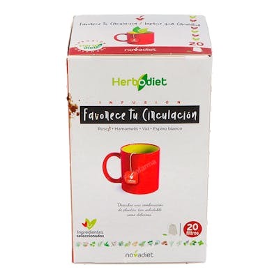 NOVADIET HERBODIET INF. favorece tu circulacion 20filtros