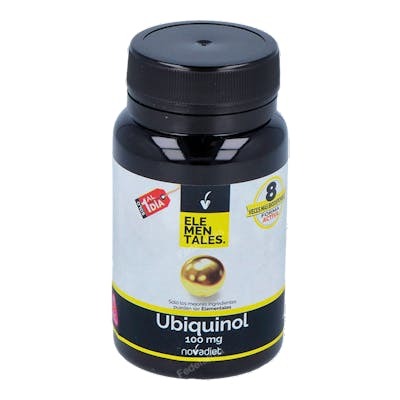 NOVADIET UBIQUINOL 100MG 30CAPSULAS ELEMENTALES