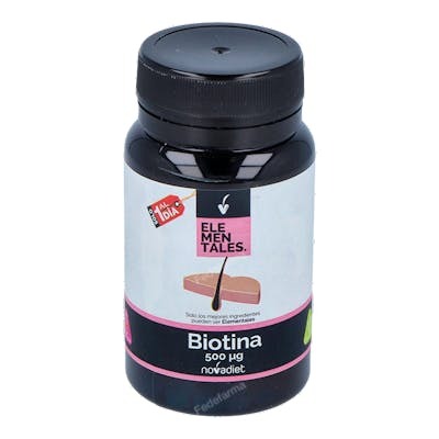 NOVADIET BIOTINA 500mcg 120comp. ELEMENTALES
