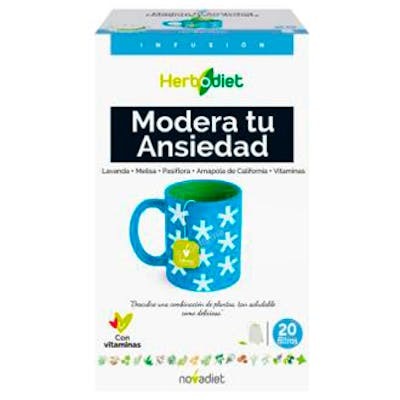 NOVADIET HERBODIET INF MODERA TU ANSIEDAD 20FILTROS