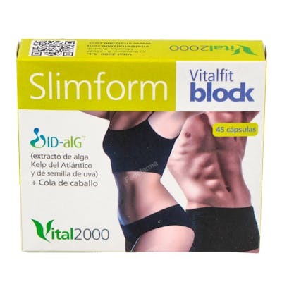 VITAL 2000 SLIMFORM BLOCK 45CAPSULAS